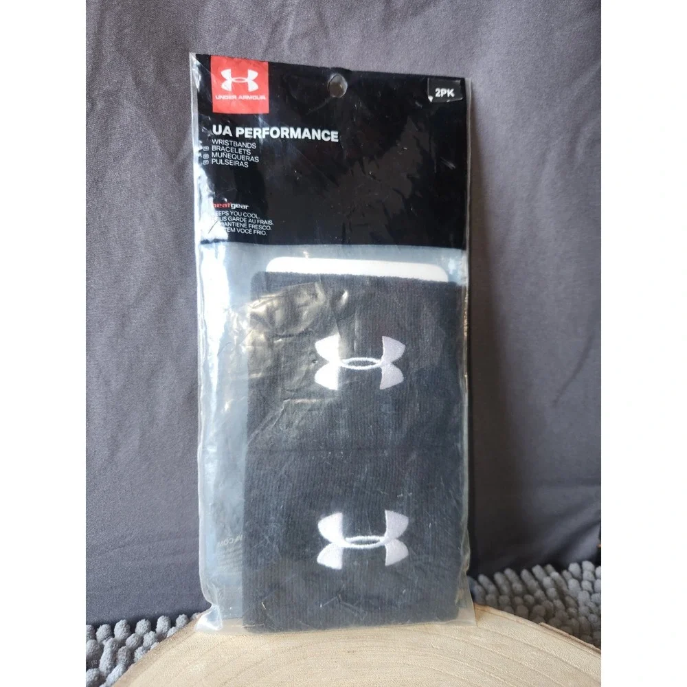 Under Armour 2 Pack Black White Mens 3